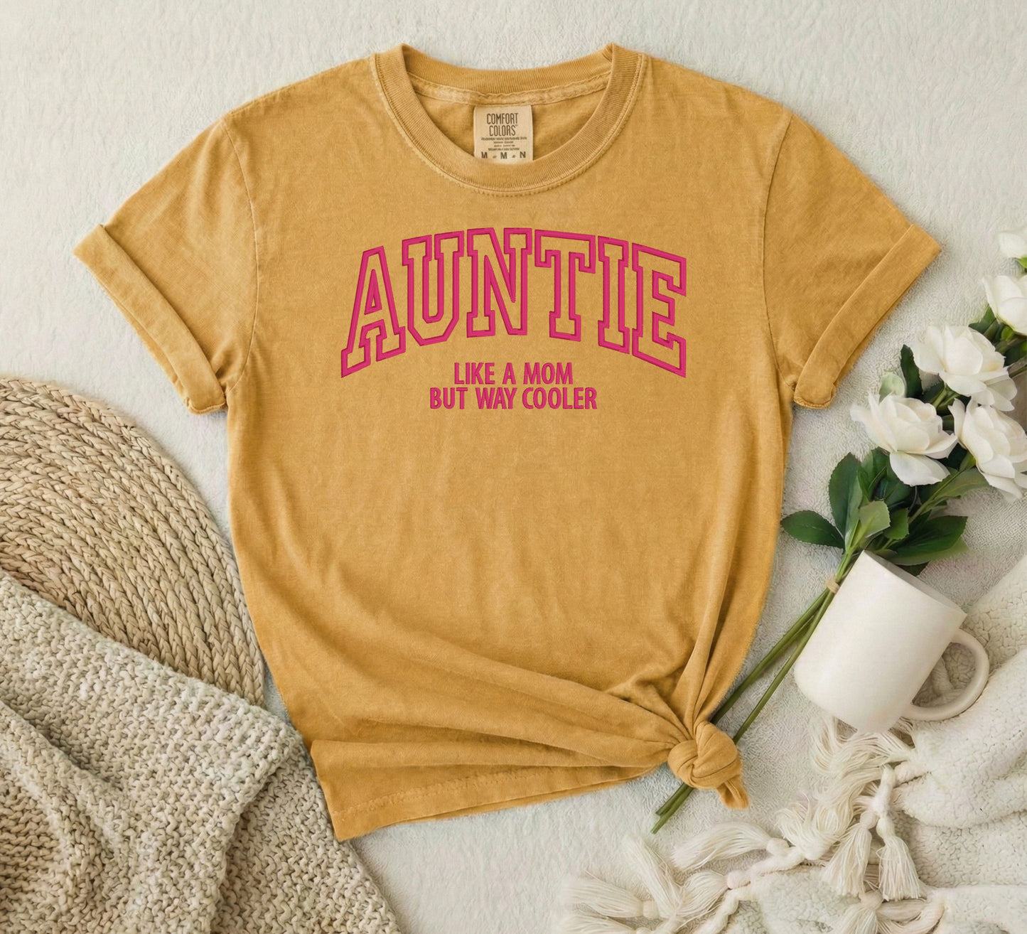 Auntie Like A Mom But Way Cooler T-shirt